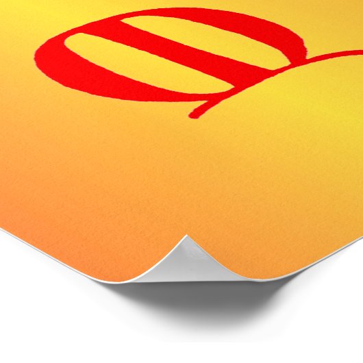 Letter M Poster (Hoek)