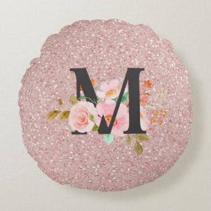 Letter M Rond Kussen