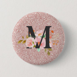 Letter M Ronde Button 5,7 Cm
