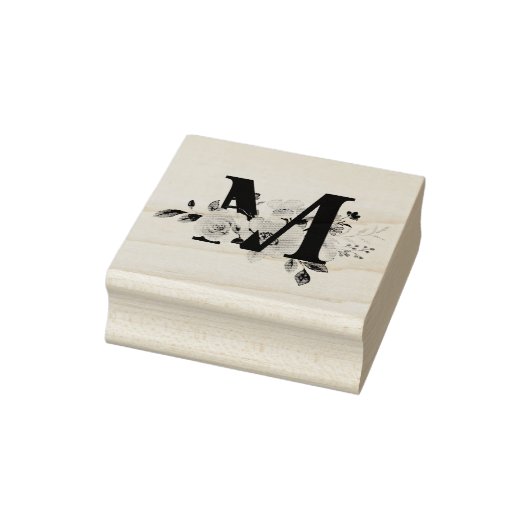 Letter M Rubberstempel (Stempel)