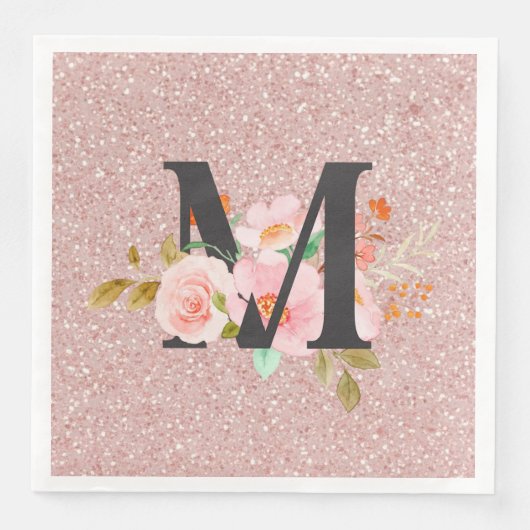 Letter M Servet (Voorkant)