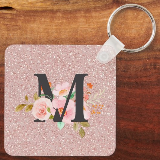 Letter M Sleutelhanger (Achterkant)