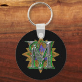  Letter M-sleutelhanger Sleutelhanger (Voorkant)