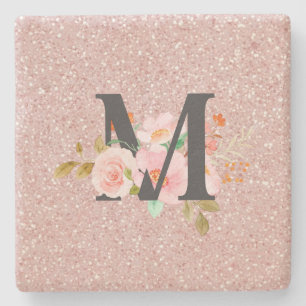 Letter M Stenen Onderzetter