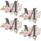 Letter M Sticker (Voorkant)
