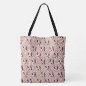 Letter M Tote Bag (Achterkant)