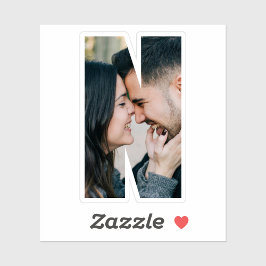Letter N Alphabet & Photo Custom-Cut Vinyl Sticker