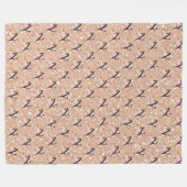 Letter N Fleece Deken (Voorkant (Horizontaal))