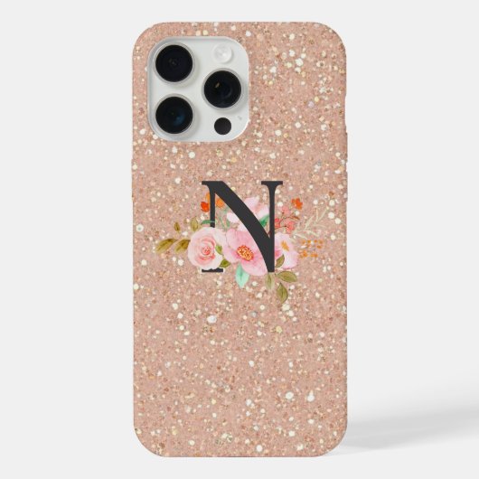 Letter N iPhone Hoesje (Achterkant)