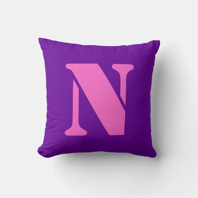 Letter N Kussens (Voorkant)