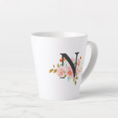 Letter N Latte Mok (Rechterhoek)