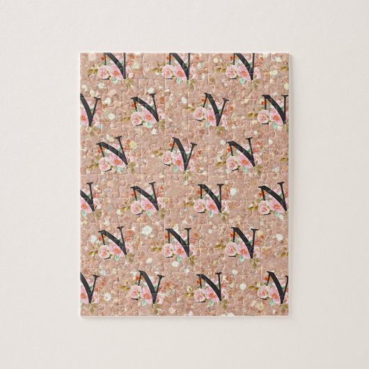 Letter N Legpuzzel (Verticaal)