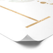 Letter N Monogram Poster (Hoek)