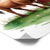 Letter N Ox Fairy Poster - Cherry Blossom Art (Hoek)