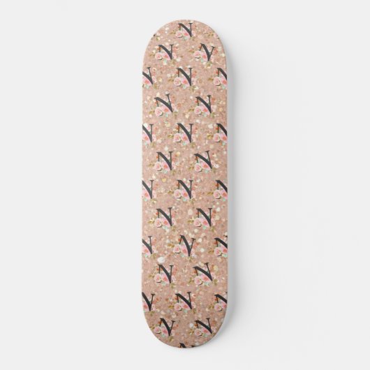 Letter N Persoonlijk Skateboard (Voorkant)