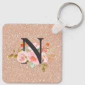 Letter N Sleutelhanger (Achterkant)