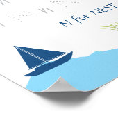 Letter N Volgposter voor Kinderen Poster (Hoek)