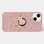 Letter O Case-Mate iPhone Case (Achterkant (horizontaal))