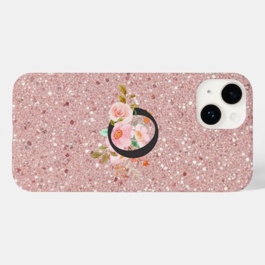 Letter O Case-Mate iPhone Case (Achterkant (horizontaal))