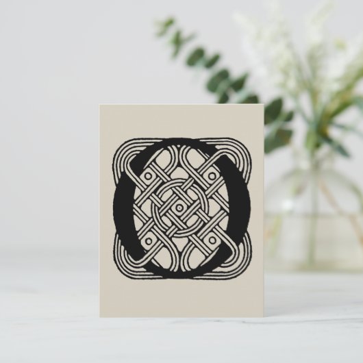 Letter O  Celtic Knot Monogram (Staand voorkant)