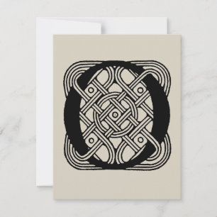 Letter O Celtic Knot Monogram