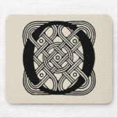 Letter O Celtic Knot Monogram Muismat (Voorkant)