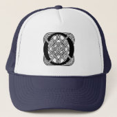 Letter O  Celtic Knot Monogram Trucker Pet (Voorkant)