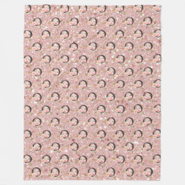 Letter O Fleece Deken