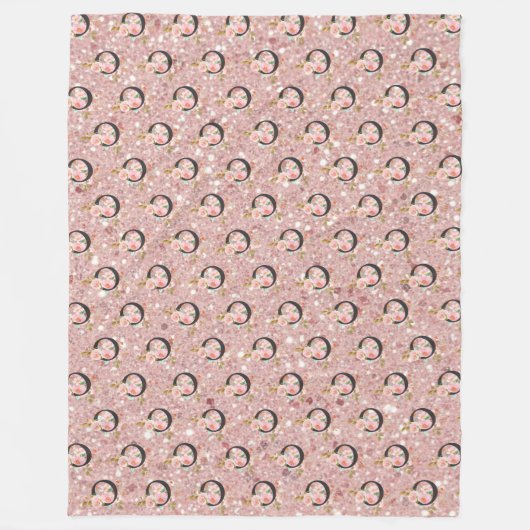 Letter O Fleece Deken (Voorkant)