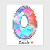 Letter O_ Graffiti Alfabet Letters Sticker (Vel)