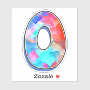 Letter O_ Graffiti Alfabet Letters Sticker