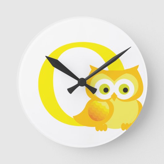 Letter O Initiaal klok (Voorkant)