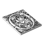 Letter O Middeleeuwse Monogram Art Nouveau Notitieblok (Schuin)
