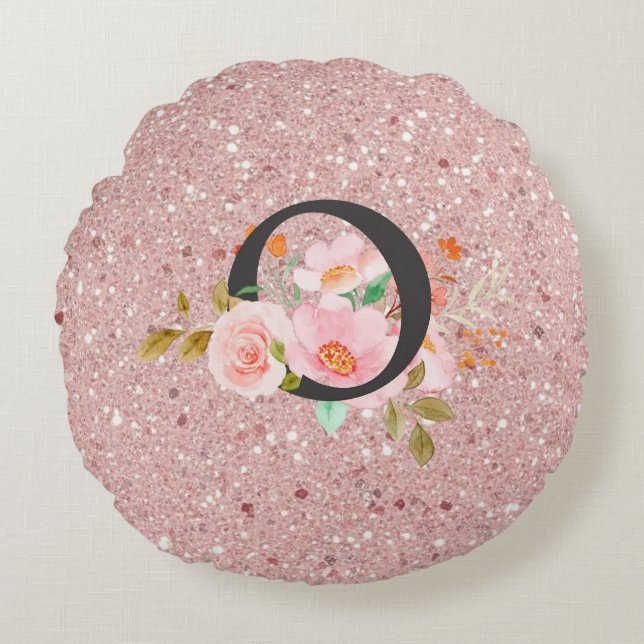 Letter O Rond Kussen (Voorkant)