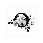 Letter O Rubberstempel (Afrduk)