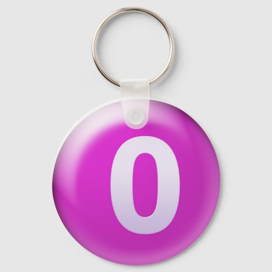 Letter O Sleutelhanger (Voorkant)