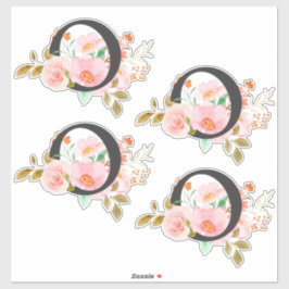 Letter O Sticker