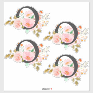 Letter O Sticker