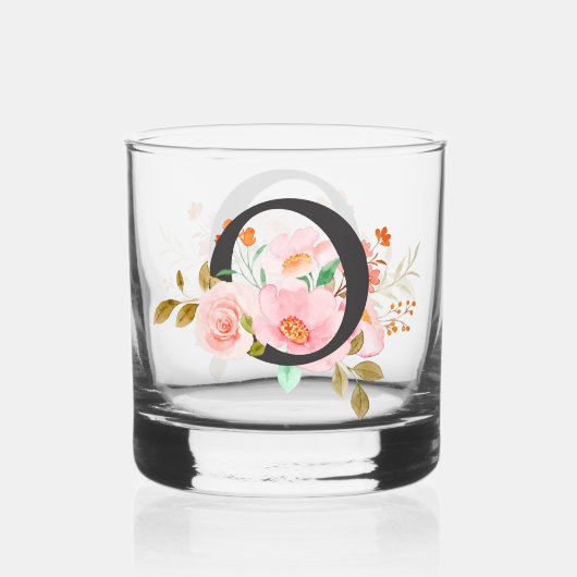 Letter O Whisky Glas (Voorkant)