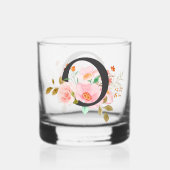 Letter O Whisky Glas (Achterkant)