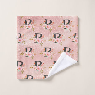 Letter P Bad Handdoek