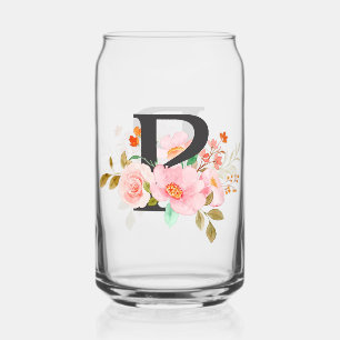 Letter P Blikvorm Glas