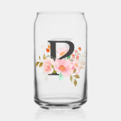 Letter P Blikvorm Glas (Achterkant)