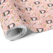 Letter P Cadeaupapier (Rol Hoek)