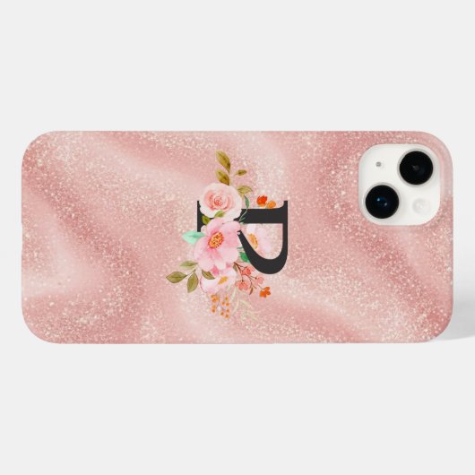 Letter P Case-Mate iPhone Case (Achterkant (horizontaal))
