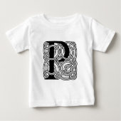 Letter P  Celtic Knot Monogram (Voorkant)