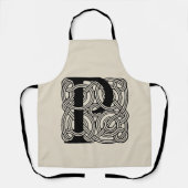 Letter P  Celtic Knot Monogram Schort (Voorkant)