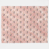 Letter P Fleece Deken (Voorkant (Horizontaal))