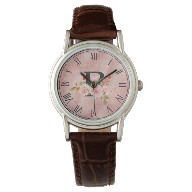 Letter P Horloge (Voorkant)