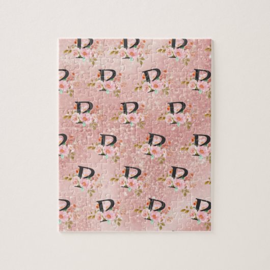 Letter P Legpuzzel (Verticaal)
